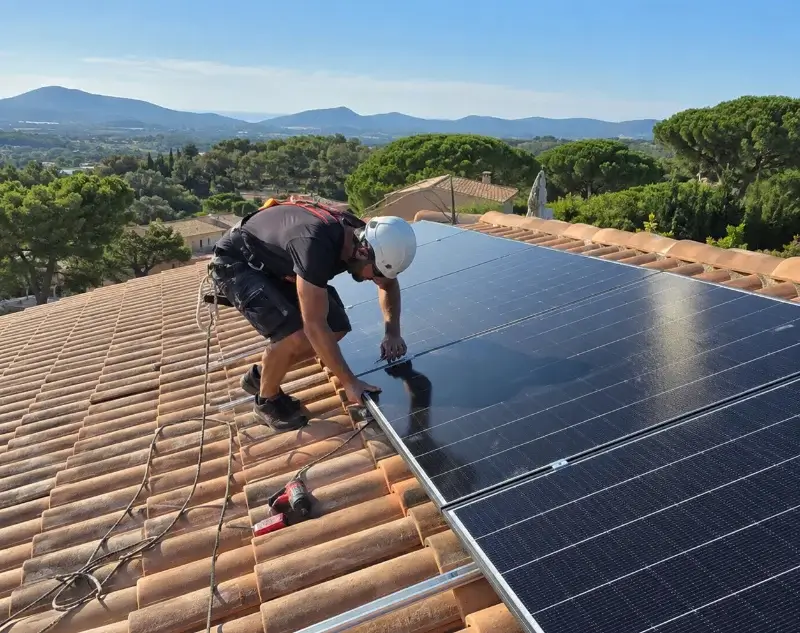 Installateur panneaux solaires Malves-en-Minervois — pose photovoltaïque sur toiture