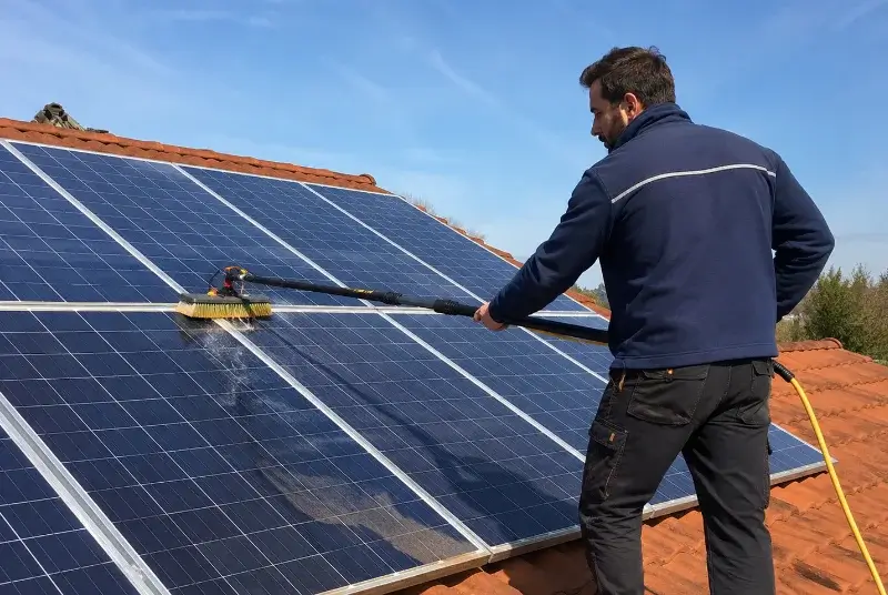 Nettoyage et entretien de panneaux solaires à Malves-en-Minervois